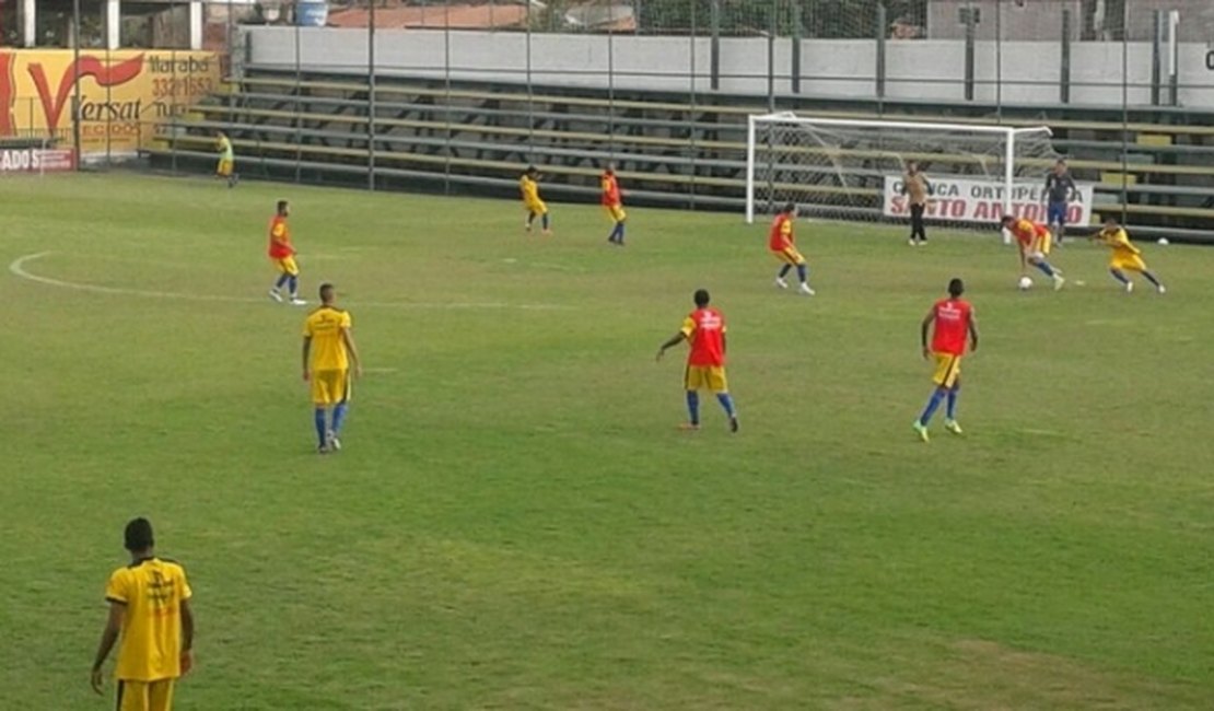 Águia treina no Zinho de Oliveira visando confronto contra o ASA