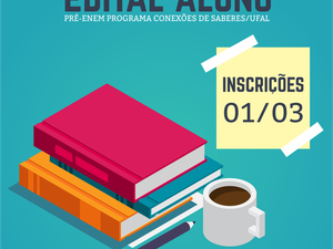 Pré-Enem Comunitário da Ufal oferece 300 vagas para estudantes