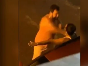 MPBA pede prisão preventiva de homem filmado ao agredir mulher com socos