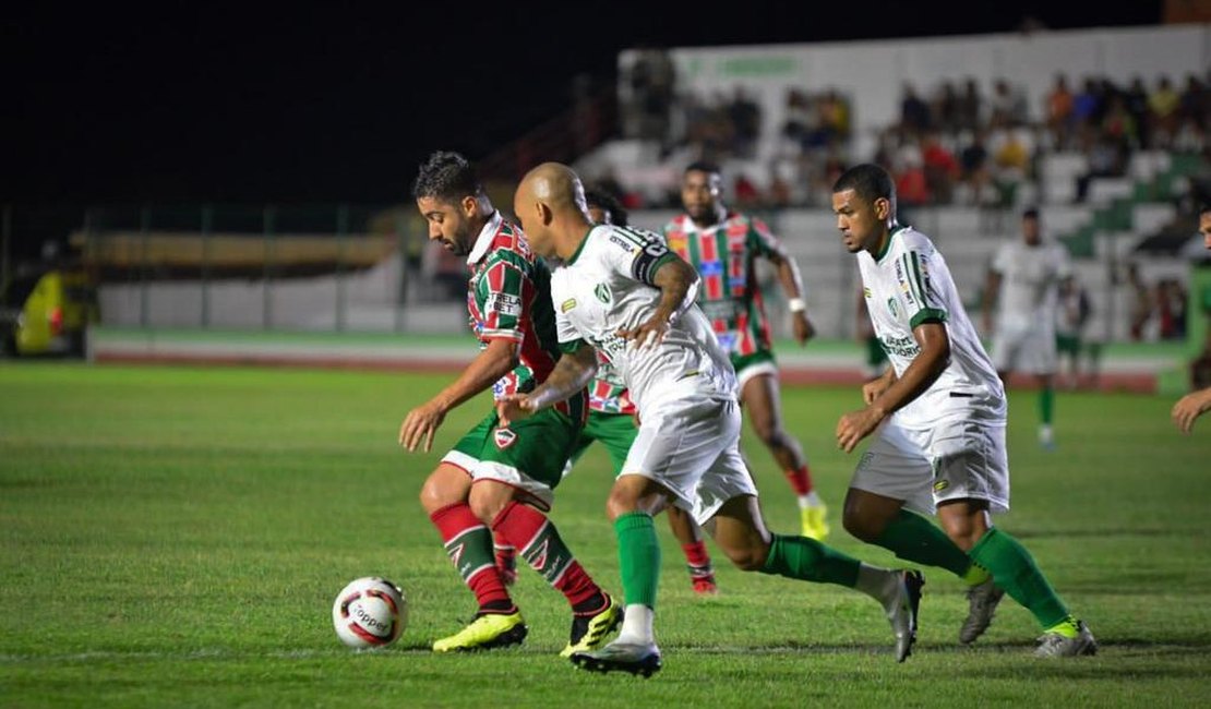 CSE empata com Murici no Juca Sampaio e dorme no G4 do Alagoano: 1x1