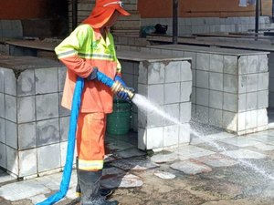 Semtabes suspende mutirões de limpeza desta segunda (13) nos mercados do Jacintinho e Tabuleiro