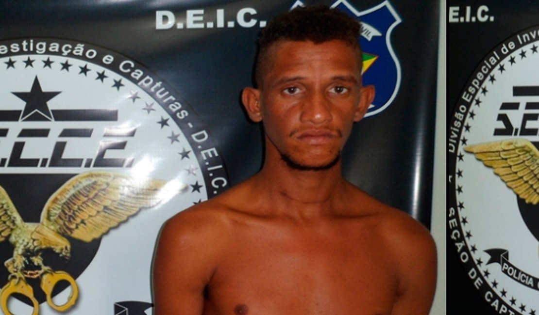 Arapiraquense acusado de roubo é preso pela em Maceió