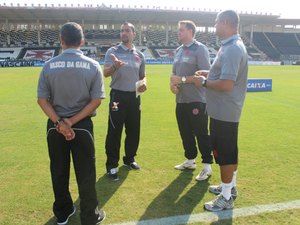 Romarinho, Rodrigo Dinamite, Marlone e o trabalho de base do técnico Luiz Paulo 