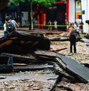 Devastadora, chuva em BH arranca asfalto e deixa 53 mortos