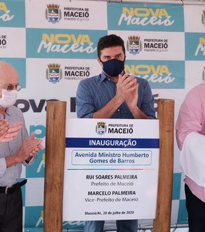 Prefeitura entrega Avenida Humberto Gomes de Barros, em Maceió