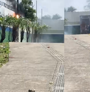 Princípio de incêndio suspende aulas em CMEI de Maceió nesta segunda (5)