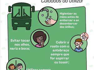 Covid-19: Prefeitura orienta sobre uso do transporte coletivo