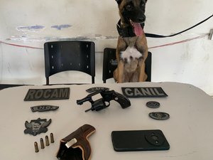 Duas armas de fogo são apreendidas após ocorrências em Arapiraca