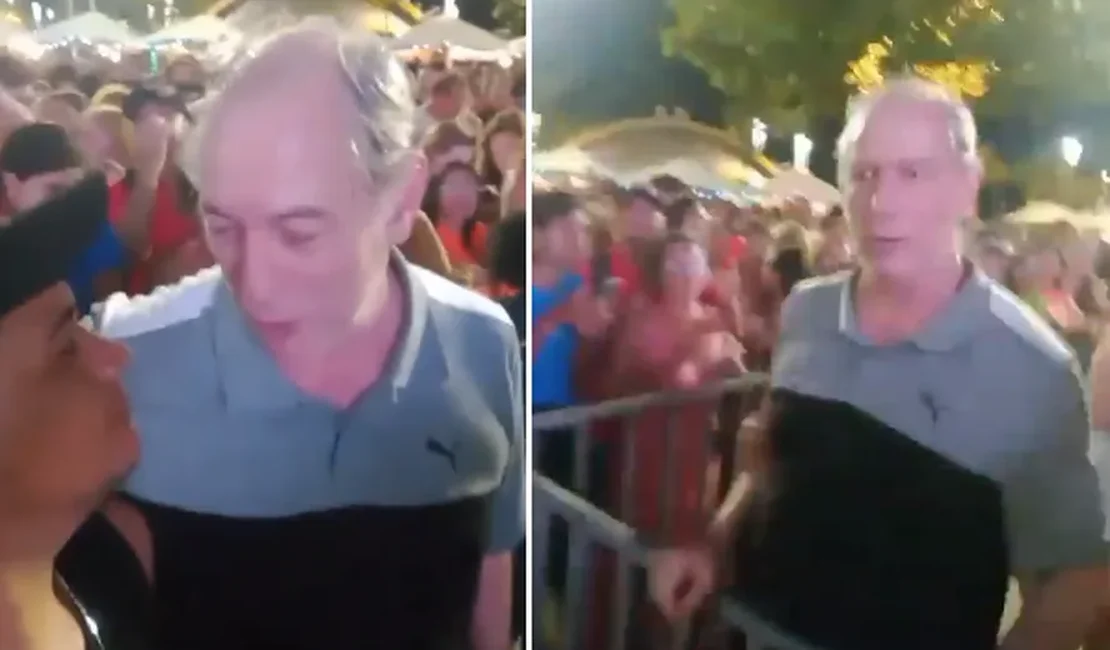 Vídeo: Ciro Gomes dá tapa no rosto de homem após ser chamado de 'bandido'