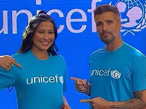 Thaynara OG e Bruno Gagliasso são escolhidos embaixadores do Unicef