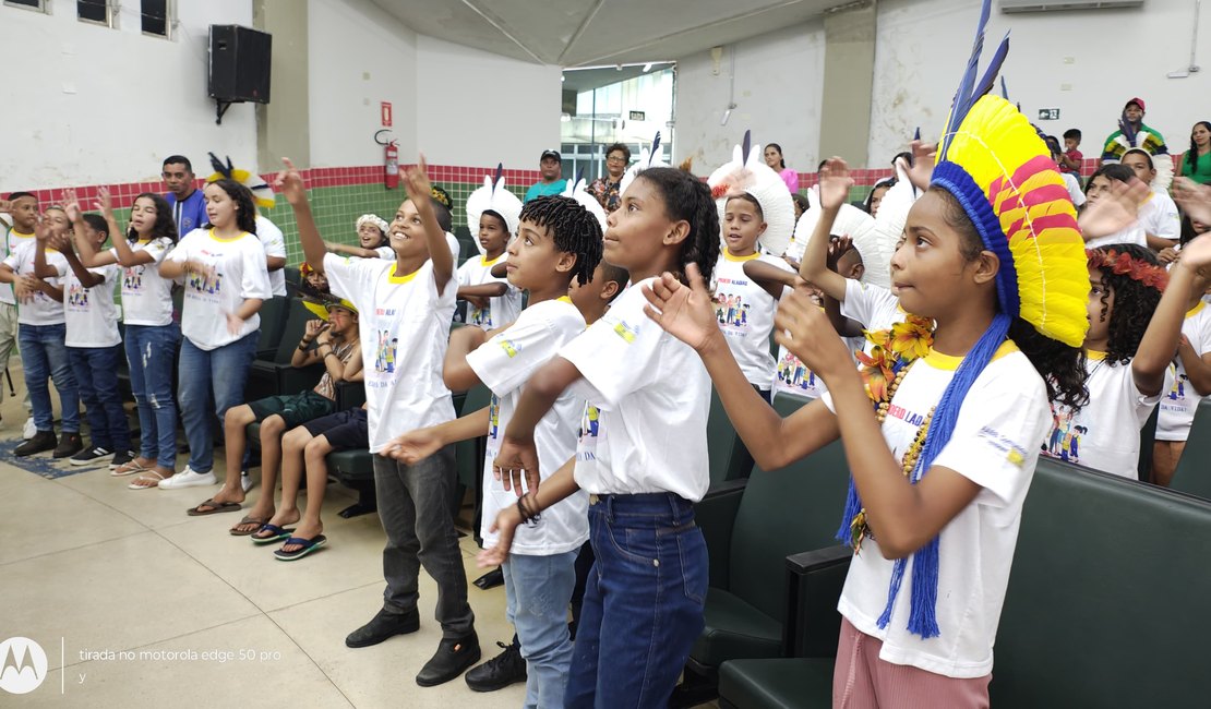 Escolas indígenas concluem capacitação promovida pelo Proerd em Palmeira dos Índios