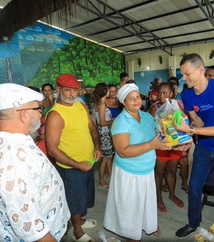 Alagoas Sem Fome e SEDH fazem doações de alimentos a povos de Matriz Africana