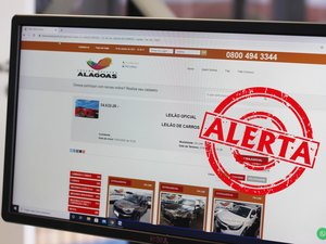 Golpe: Detran/AL alerta para site que promove falso leilão de veículos