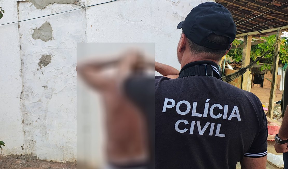 Polícia Civil prende foragido por estupro de vulnerável contra enteada