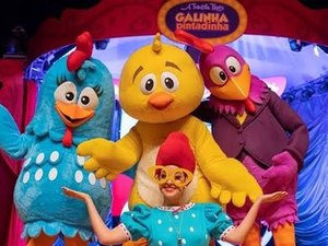Galinha Pintadinha e sua trupe se apresentam neste domingo no Deodoro