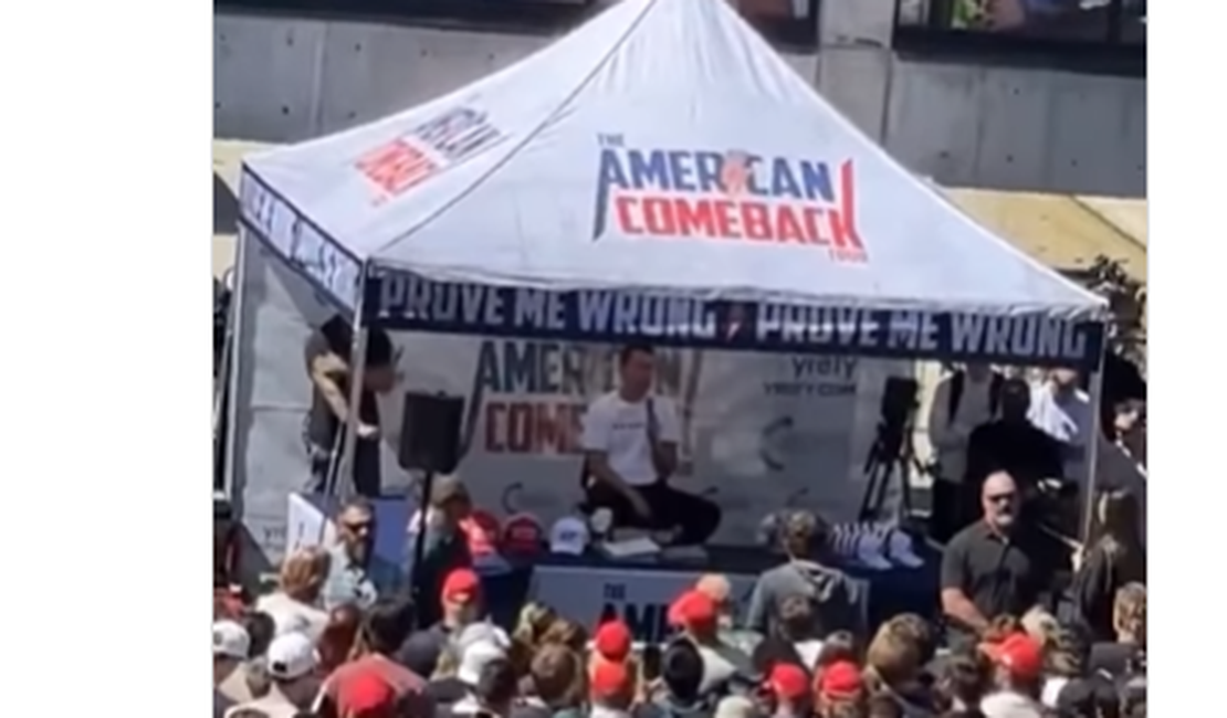 Influencer aliado de Trump é baleado durante palestra em Utah