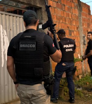 Operação cumpre mais de 50 mandados contra organizações criminisosas em Maceió e região