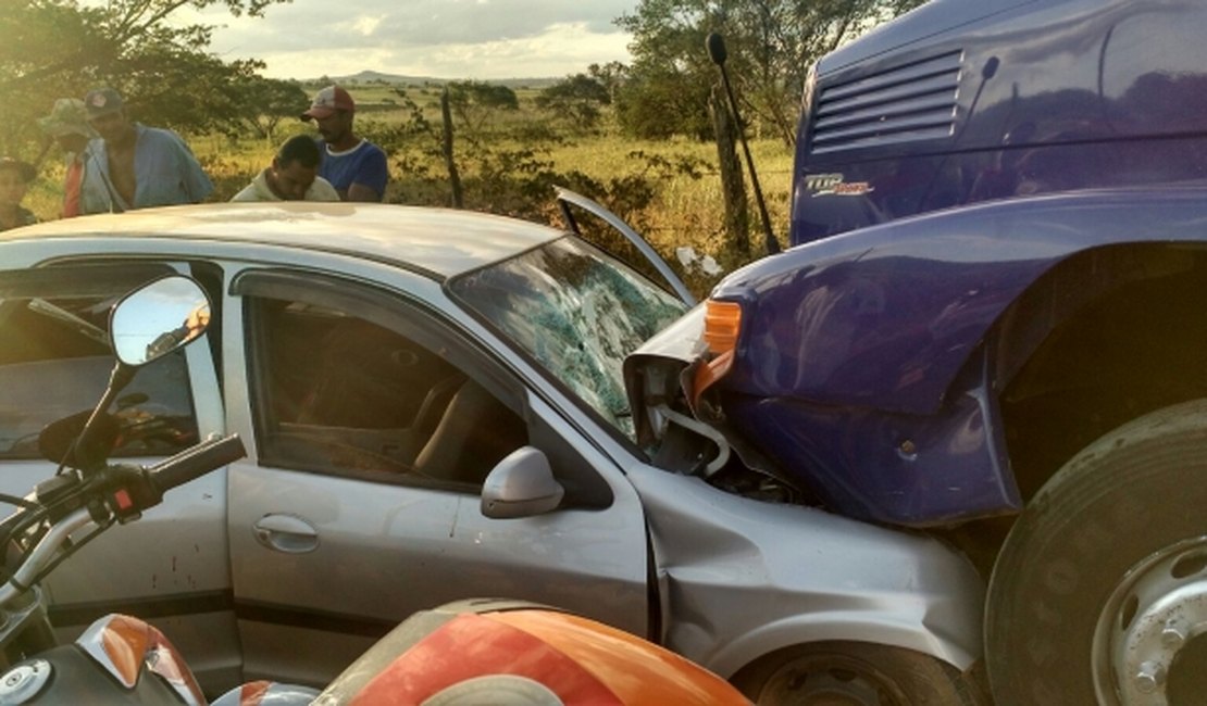 Criança de quatro anos morre em acidente na zona rural de Arapiraca
