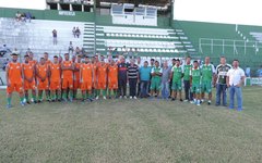 Jogadores e Comissão técnica do Coruripe