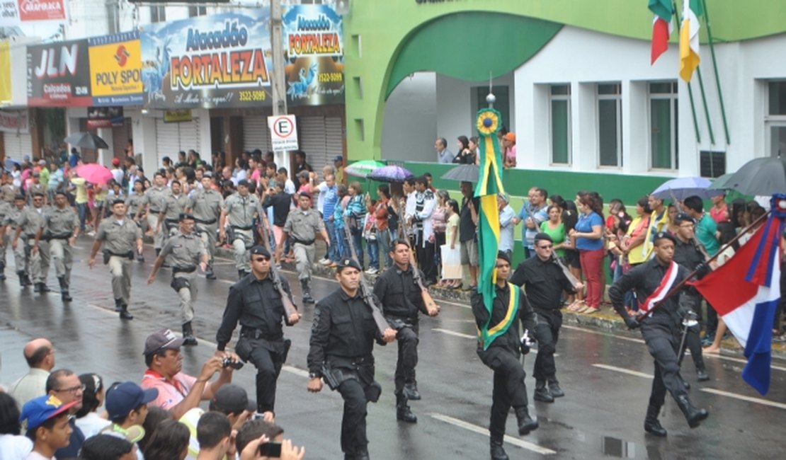 Ruas do Centro de Arapiraca vão ser interditadas para o 7 de setembro