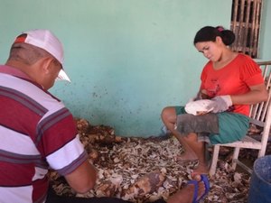 Famílias do povoado Mata Limpa comemoram reativação de Casa de Farinha