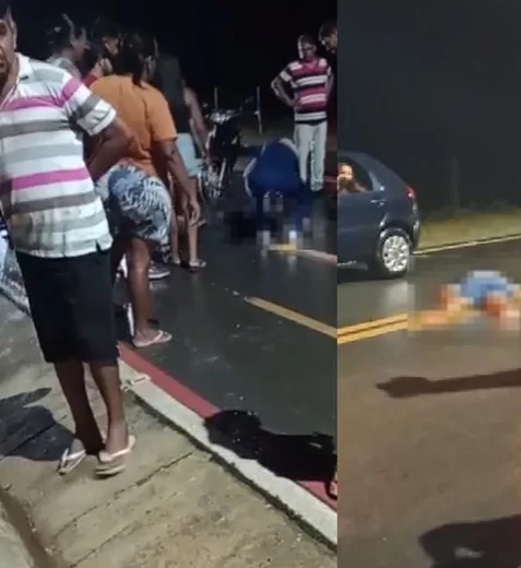 ﻿﻿Motociclista tenta desviar de mulher na pista e os dois morrem na ﻿AL-120 ﻿no Sertão de Alagoas