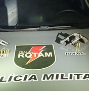 Casal é preso com armas de fogo após abordagem no Tabuleiro do Martins