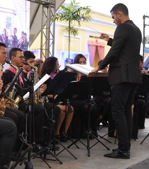 Bosque das Arapiracas recebe show de aniversário da Filarmônica Divina Harmonia