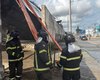 Oficial dos Bombeiros detalha operação para conter incêndio no Distrito Industrial