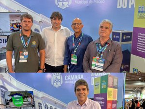 Estande da Câmara na Feira da AMA oportuniza a população a conhecer ações Legislativas