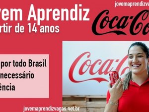 Coca cola abre processo seletivo para jovem aprendiz