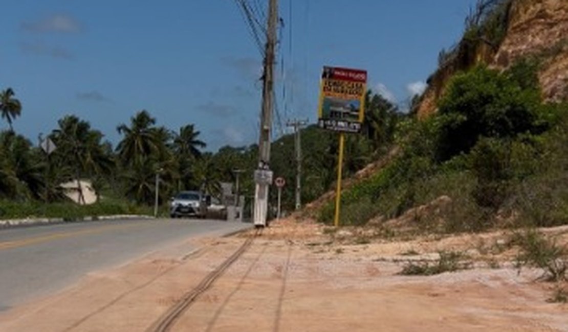 MPF recomenda interdição de trecho de alargamento da AL 101 Norte em Japaratinga