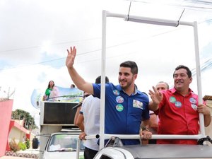 Caravanas de Severino e Randerson movimentam zona rural de Arapiraca