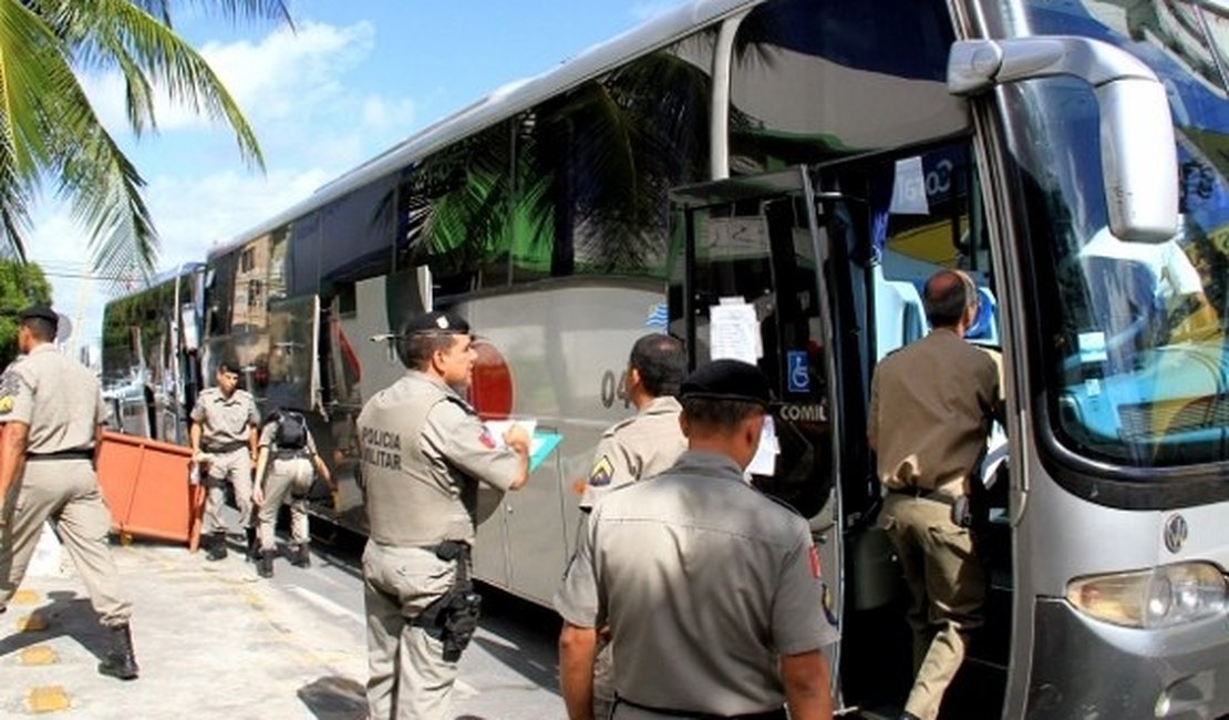 Reforço da Polícia Militar começa a embarcar neste sábado