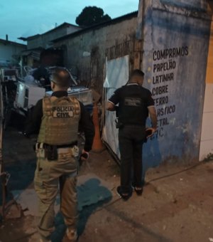 [Vídeos] Polícia Civil realiza operação para prender acusados de cometer homicídios em Maceió