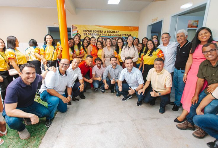 Educação em destaque: Júnior Menezes reinaugura escola histórica e reforça compromisso com a educação em União dos Palmares