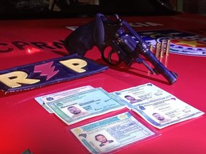 Acusado de violência doméstica é preso com arma e drogas em Maragogi