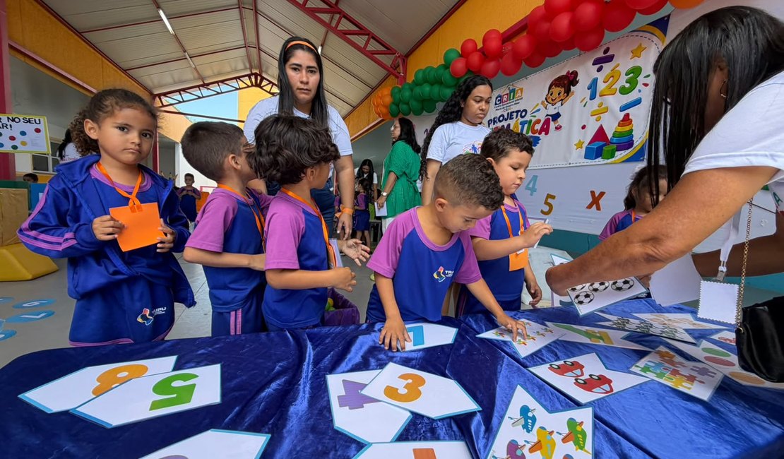 Creche CRIA promove Circuito Matemático com jogos e participação das famílias