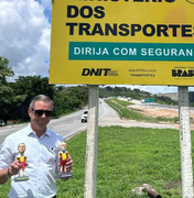 Cabo Bebeto critica obra de R$ 70 milhões na BR-101 e dispara contra Renan Filho e Lula