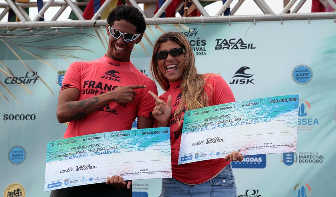 Taça Brasil de Surf termina com conquistas de nordestinos