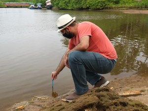 Qualidade da água do rio Salgado é analisada pelo Ifal Maragogi