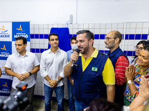 Leonardo Dias comemora inauguração de espaço de assistência médica aos servidores públicos municipais