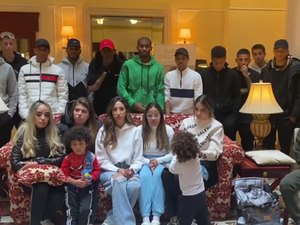 Em vídeo com outros atletas, alagoano Pedrinho apela por ajuda para sair da Ucrânia