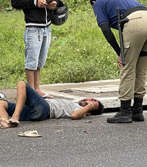 Motociclista sofre acidente grave no Bosque das Arapiraca nas primeiras horas deste sábado