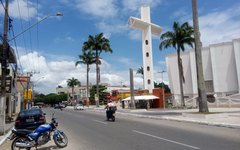 Fase vermelha: Arapiraca registra pouco movimento no centro da cidade neste final de semana