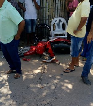 Acidente de trânsito deixa jovem ferido em Matriz de Camaragibe