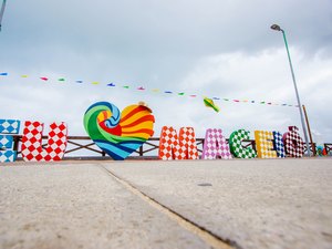 Totem “Eu Amo Maceió” entra no clima das festas juninas