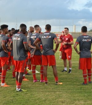 No Estádio Rei Pelé, CRB e Sampaio Corrêa se enfrentam pela Série B