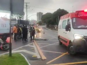 Motociclista morre após grave colisão na Avenida Durval de Góes Monteiro