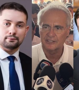 Renan Calheiros convida Daniel e Lucas Barbosa para disputar eleições de 2026 em chapa do MDB